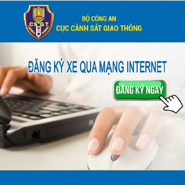 Truy cập Website CSGT chọn mục này
