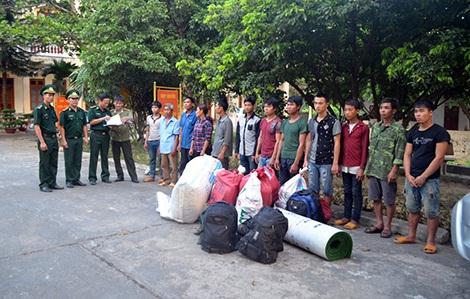 BĐBP Hà Tĩnh chặn đứng đường dây đưa người sang Trung Quốc trái phép