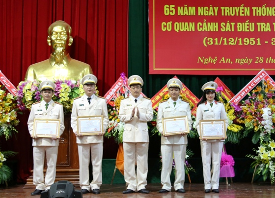 Kỷ niệm 65 năm Ngày truyền thống lực lượng Văn phòng Cơ quan Cảnh sát điều tra