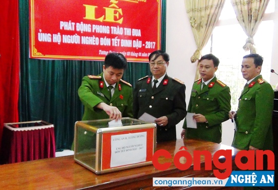 Quyên góp ủng hộ người nghèo đón Tết Đinh Dậu
