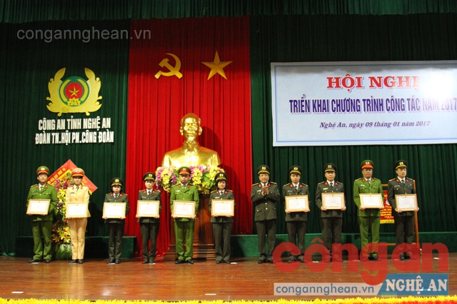 Đoàn thanh niên, Hội Phụ nữ, Công đoàn Công an tỉnh triển khai công tác năm 2017