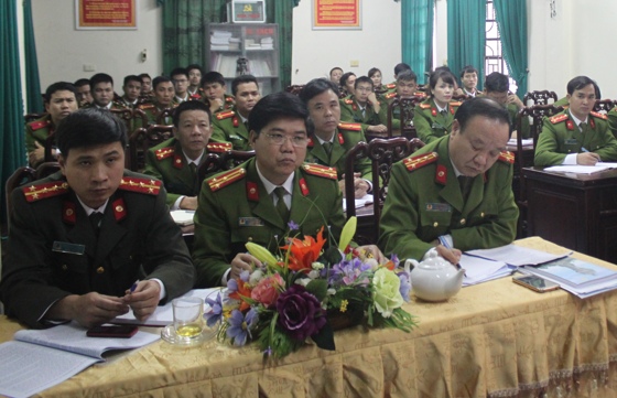 Phòng Kỹ thuật hình sự triển khai công tác năm 2017