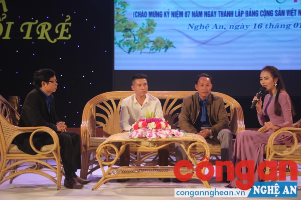 Chương trình giao lưu nghệ thuật 'Mùa xuân và tuổi trẻ'