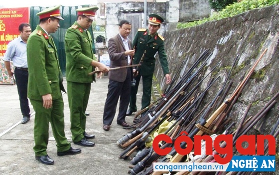 Nỗ lực thu hồi vũ khí để phòng ngừa tội phạm