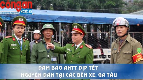 Tăng cường đảm bảo ANTT tại nhà ga, bến xe