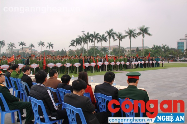 Toàn cảnh buổi ra quân 
