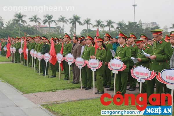 Ra quân thực hiện đợt cao điểm tấn công, trấn áp tội phạm dịp Tết