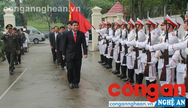 Hiệu quả trong xây dựng 'Đơn vị văn hóa, gương mẫu chấp hành điều lệnh CAND'