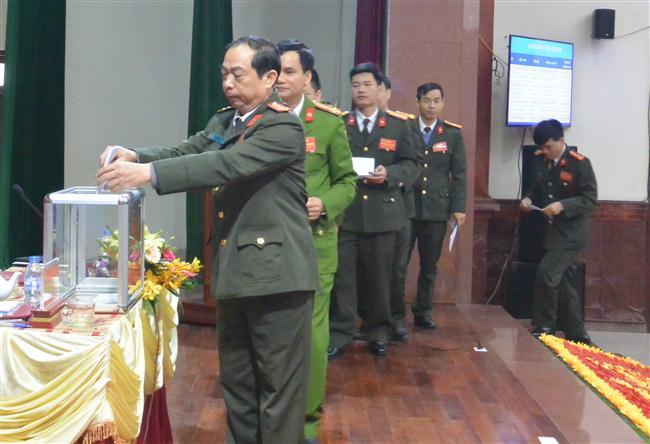 Bỏ phiếu bầu BCH nhiệm kỳ 2016 – 2021