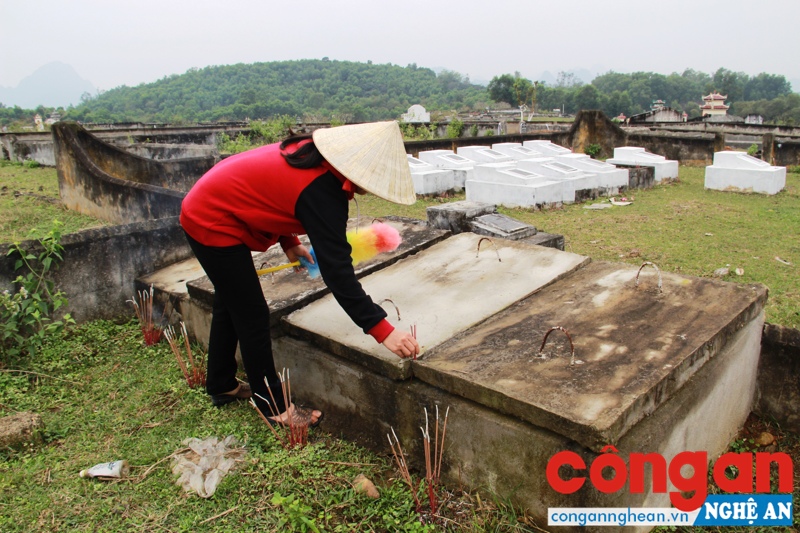Chị Thủy bên “ngôi nhà chung” của các thai nhi.