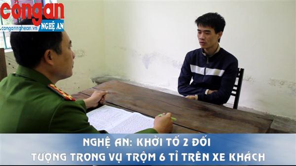 Khởi tố 2 đối tượng trộm 6 tỉ đồng trên xe khách
