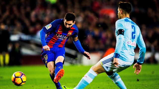 Messi tỏa sáng, Barcelona nghiền nát 'cá bé' Celta Vigo