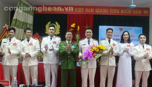 Đại hội đại biểu Đoàn cơ sở Phòng Cảnh sát cơ động nhiệm kỳ 2017 – 2022