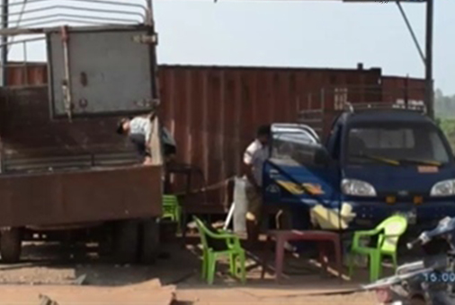 Lái xe container trộm cắp liên tỉnh