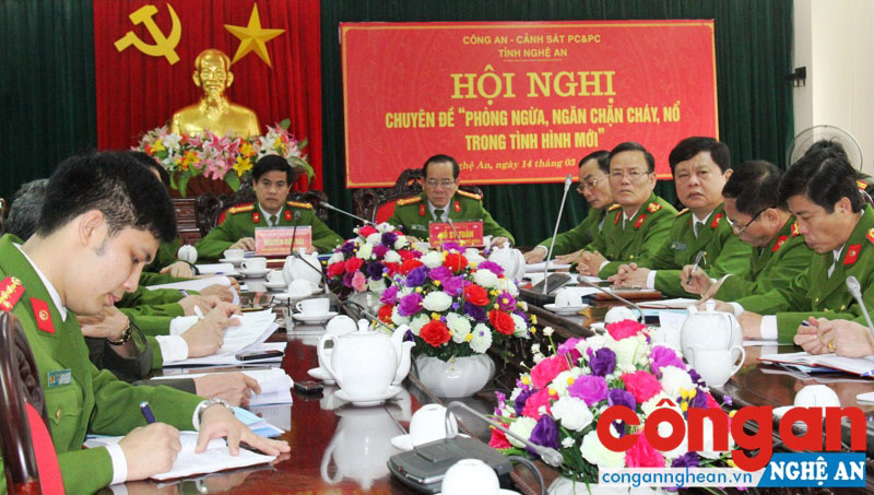 Hội nghị trực tuyến phòng ngừa, ngăn chặn cháy, nổ trong tình hình mới