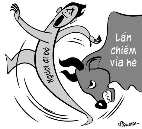 Bài toán vỉa hè - phải làm và mang tính bền vững