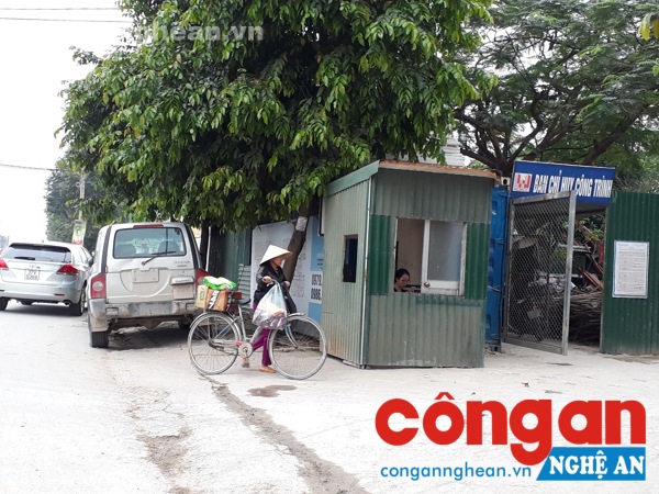 TP Vinh: Công trình xây dựng 'nuốt' trọn vỉa hè