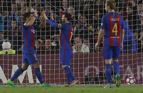 Barcelona - Sociedad: Gói gọn trong hiệp 1