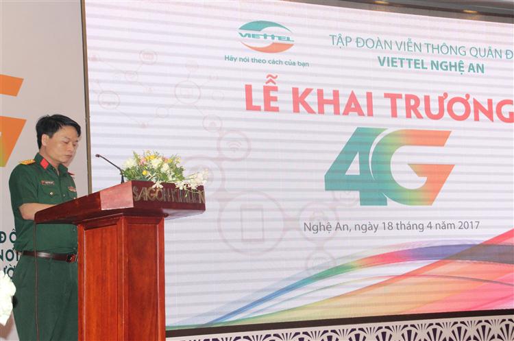 Viettel Khai trương 4G tại Nghệ An