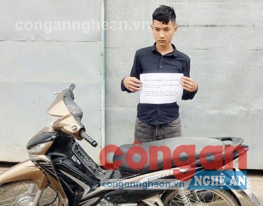 Bắt giữ đối tượng trộm xe máy