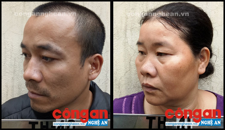 2 đối tượng Thái và Huệ