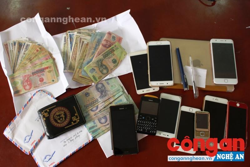 Một số tang vật liên quan trong Chuyên án