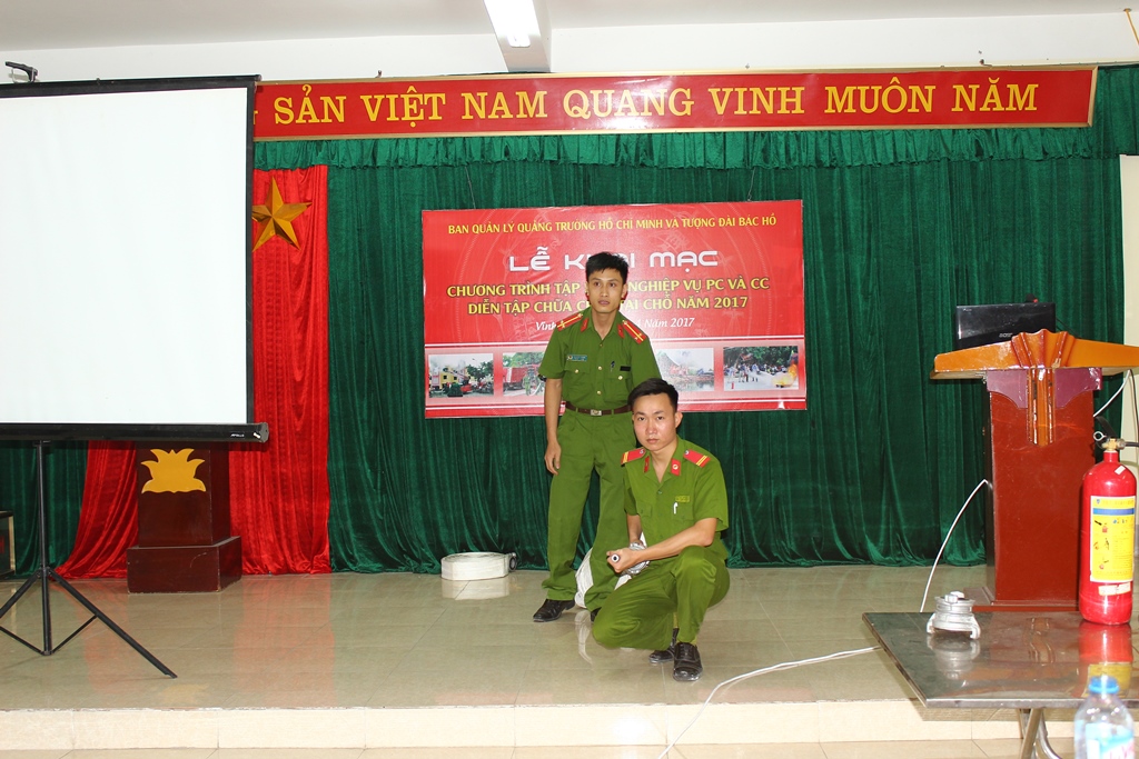 Tập huấn nghiệp vụ PCCC