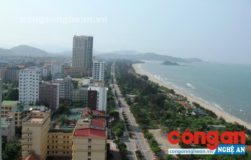 Một góc TX Cửa Lò hôm nay