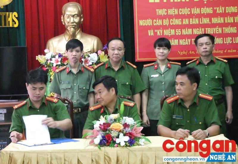 Phát động thi đua 'Xây dựng phong cách người cán bộ Công an bản lĩnh, nhân văn, vì nhân dân phục vụ'