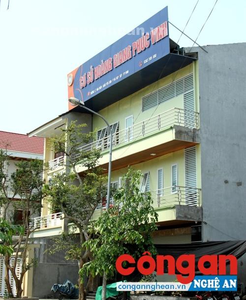 Chi nhánh của Thiên Ngọc Minh Uy tại TP Vinh