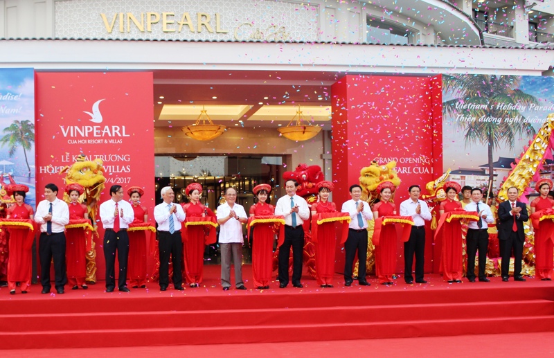 Khai trương Vinpearl Cửa Hội