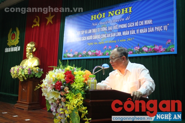 Hội nghị nói chuyện Chuyên đề 'Học tập và làm theo tư tưởng, đạo đức, phong cách Hồ Chí Minh'