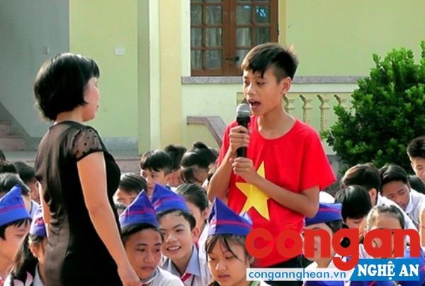 Hơn 600 học sinh tham gia tuyên truyền phòng, chống xâm hại tình dục trẻ em