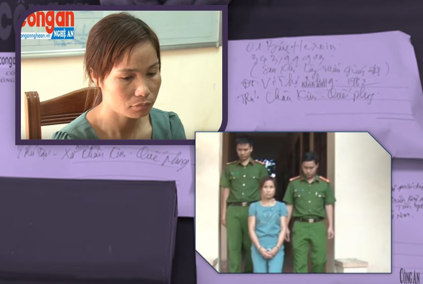Xách 1 bánh hêrôin từ Quế Phong xuống Quỳnh Lưu bán kiếm lời