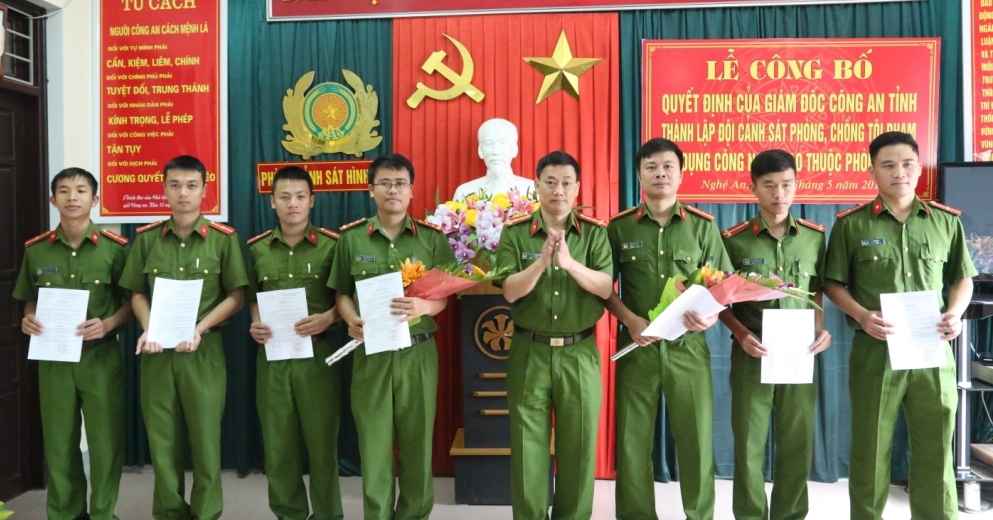 Thành lập Đội Cảnh sát phòng chống tội phạm sử dụng công nghệ cao