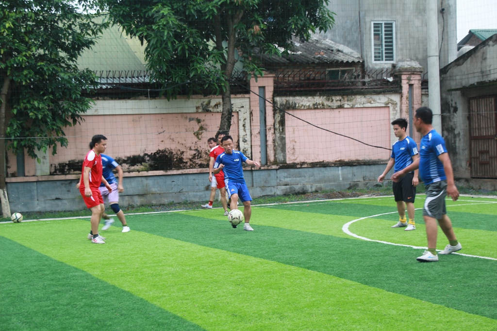 Ngay sau lễ khai mạc đã diễn ra trận đấu giữa hai đội tuyển Báo Công an Nghệ An, phòng Công tác Chính trị
