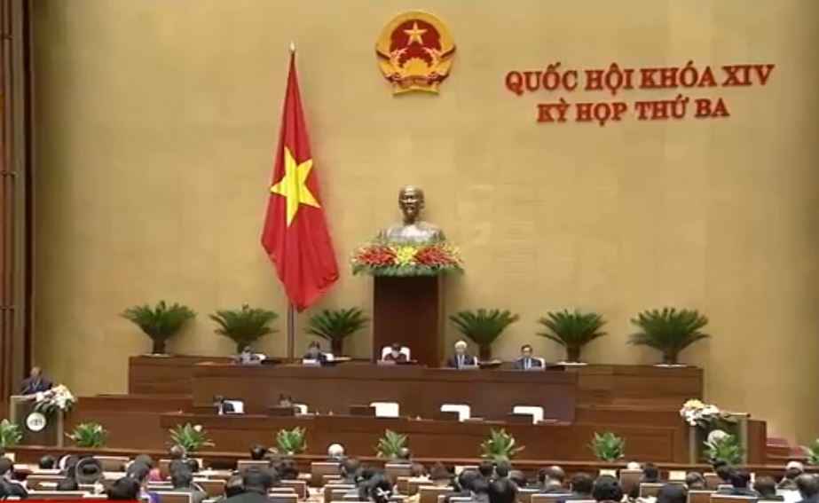 Phiên khai mạc kỳ họp thứ 3 Quốc hội khóa XIV