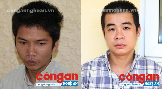 Đối tượng Hoàng Văn Việt và Trần Hồng Quang