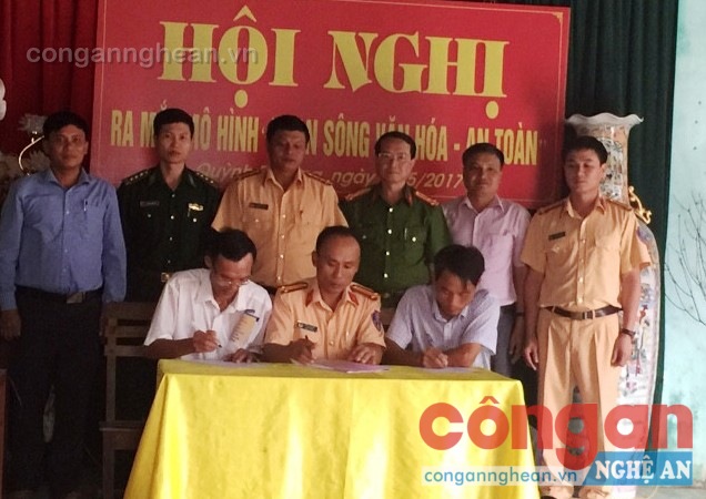 Ra mắt mô hình 'Đoạn sông văn hóa – an toàn'