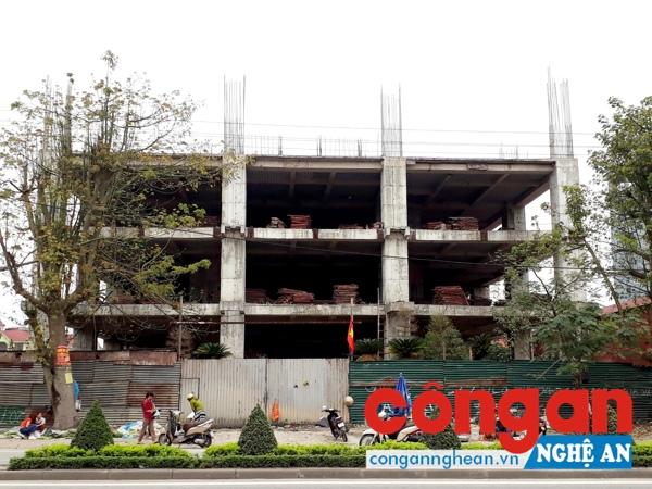 Hiện trạng Dự án Trung tâm thương mại chung cư cao cấp phường Bến Thủy