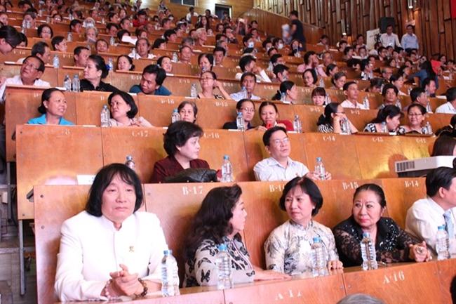Một buổi lễ vinh danh người hiến tạng nhân đạo và vận động đăng ký hiến tạng nhân đạo tại BV Chợ Rẫy.
