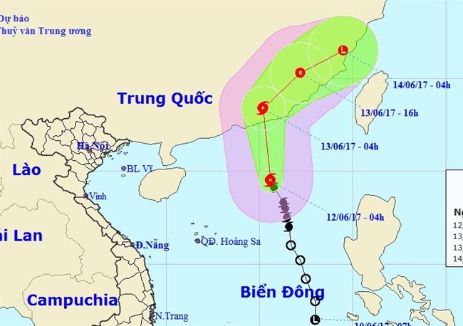 Tin mới nhất về bão số 1