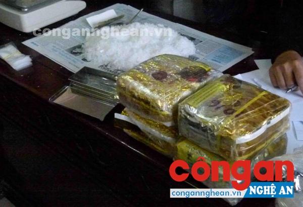 Tang vật thu giữ trong một chuyên án ma tuý