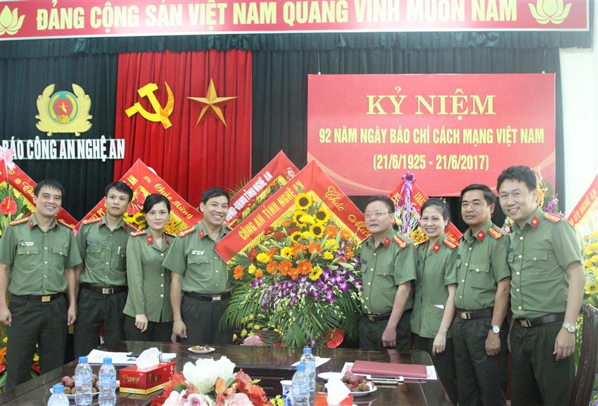 Báo Công an Nghệ An kỷ niệm Ngày Báo chí Cách mạng Việt Nam 21/6