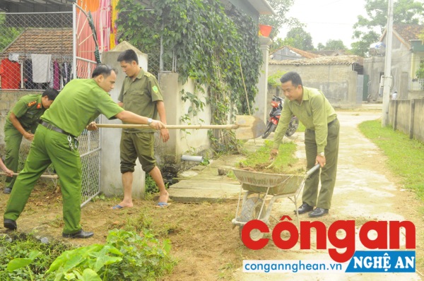Đây là hoạt động thường niên của Công an huyện Thanh Chương, hướng tới kỉ niệm 70 năm ngày Thương binh liệt sĩ (27/7/1947-27/7/2017)