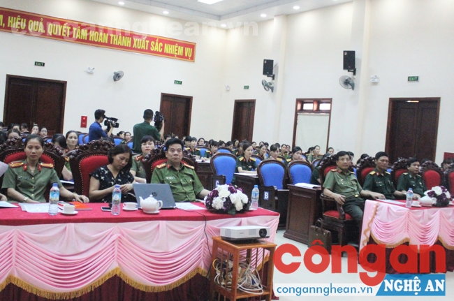 Hội nghị tập huấn nghiệp vụ công tác hội phụ nữ năm 2017