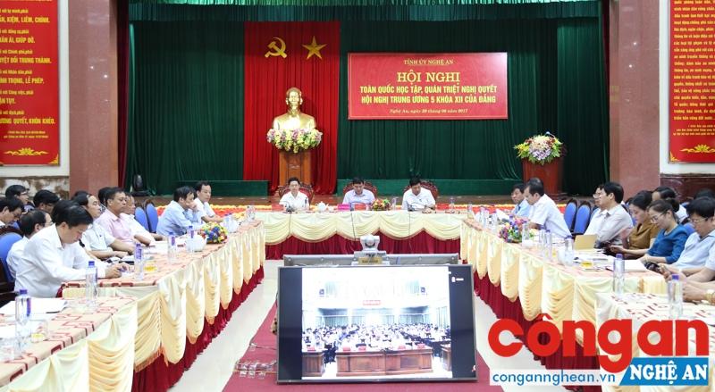 Hội nghị học tập, quán triệt Nghị quyết Trung ương 5 (khóa XII)