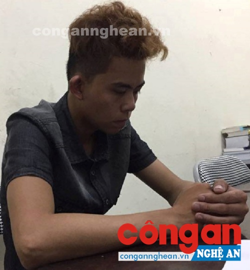 Đối tượng Dương tại cơ quan điều tra