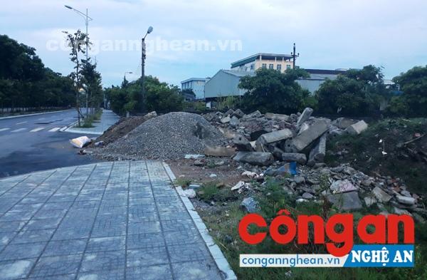 Bãi rác tự phát tại đường Namyangju Dasan