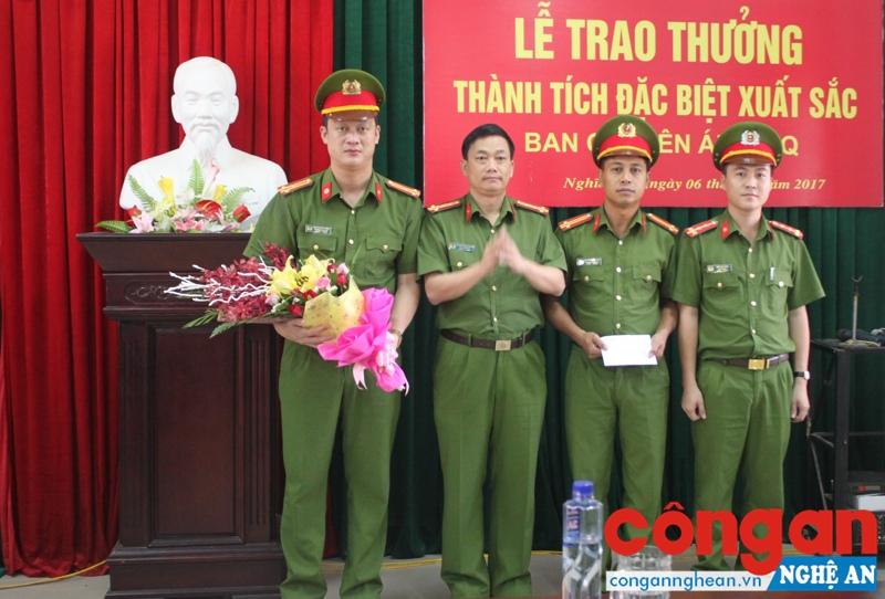 Lễ trao thưởng về thành tích đặc biệt xuất sắc cho Ban chuyên án 617Q